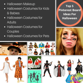 Ideas to be social on Pinterest for Halloween!