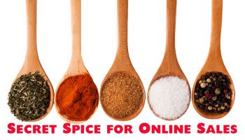 Secret Spice for Online Sales