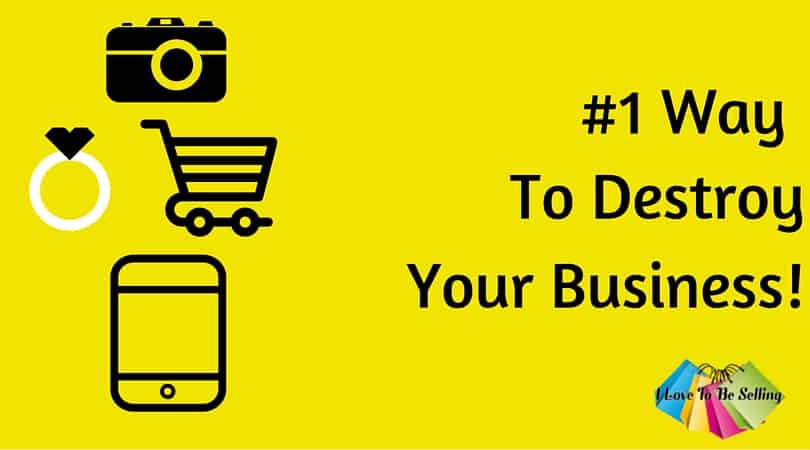 The #1 Way To Destroy Your Sales on eBay, Etsy and Amazon!