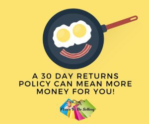 Offer 30 Returns To Keep Top Rated Plus Discount!