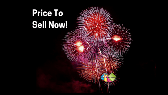 Exploding fireworks display reminds viewer to price their eBay item right!