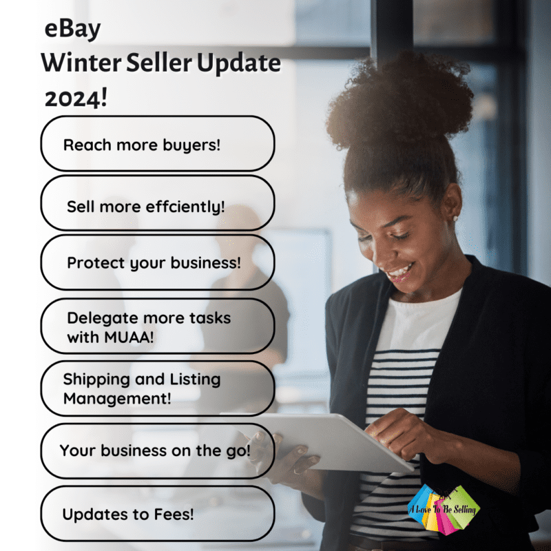 Despite fee increases, the eBay Winter Seller Update 2024 is mostly good news for sellers!