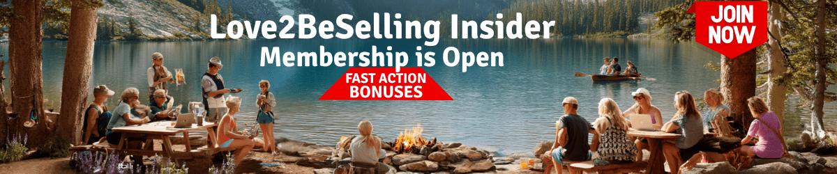 Love2BeSelling Insider membership is open